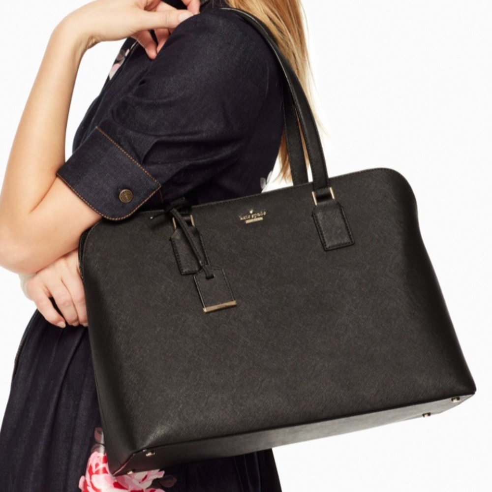 Authentic Kate Spade Shoulder with laptop sleeve - Picture 2 of 8